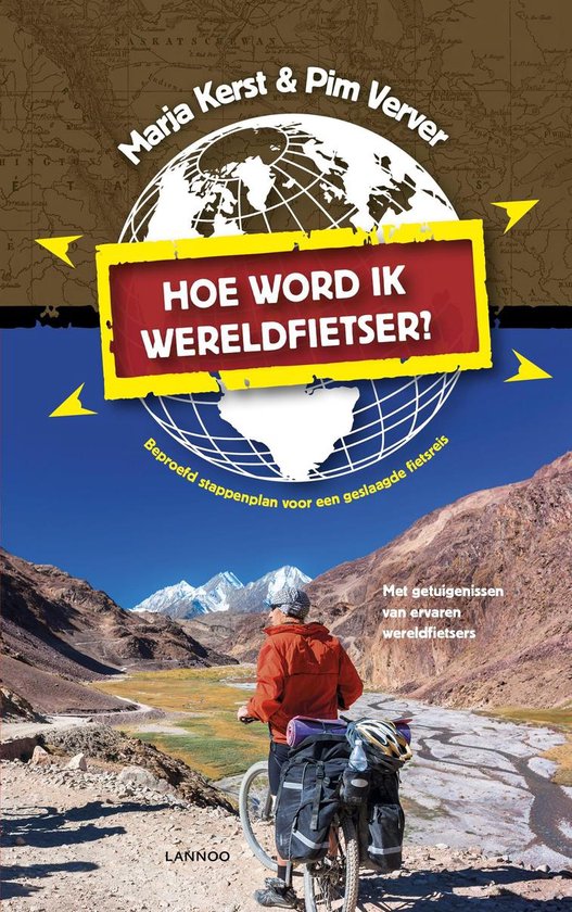 Hoe word ik wereldfietser? — boekomslag
