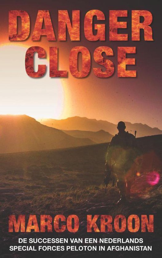 Danger close — boekomslag
