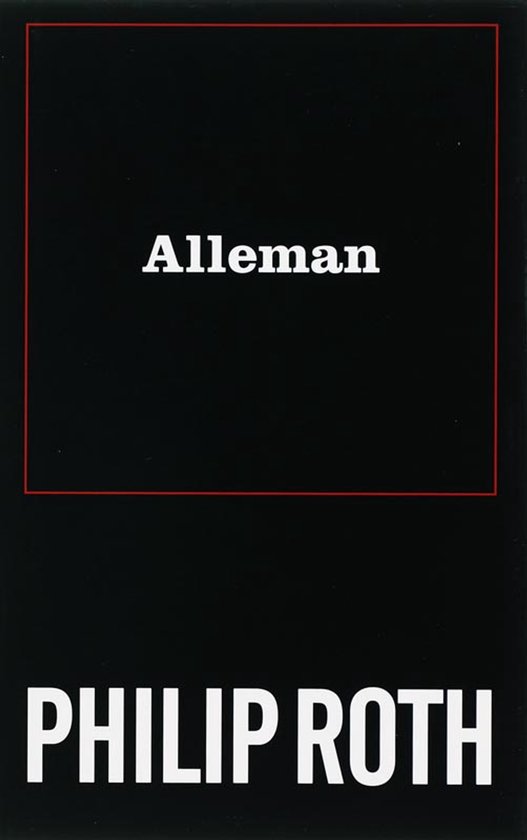 Alleman — boekomslag