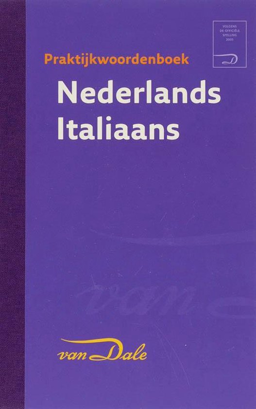 Van Dale Praktijkwoordenboek Nederlands-Italiaans + Cd-Rom — boekomslag