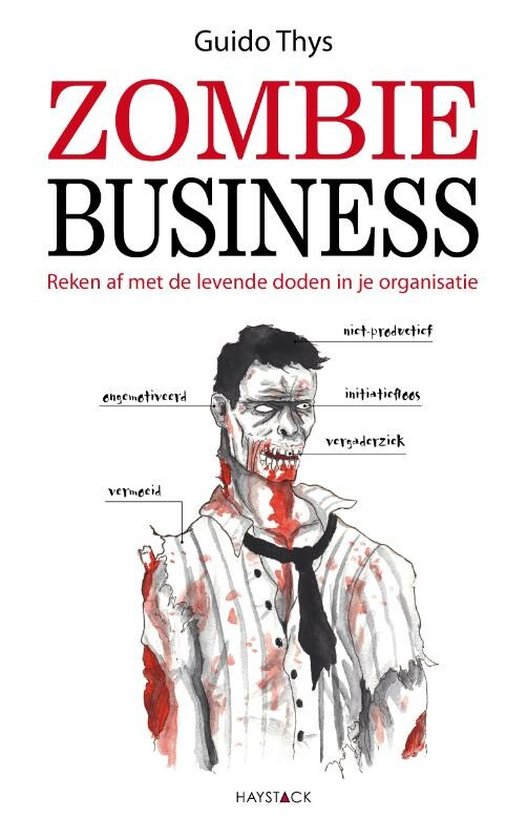Zombiebusiness — boekomslag