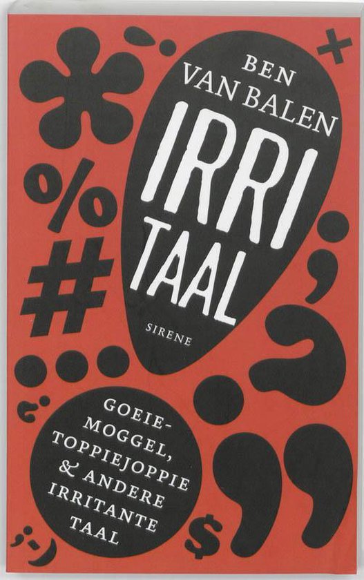 Irritaal — omslag