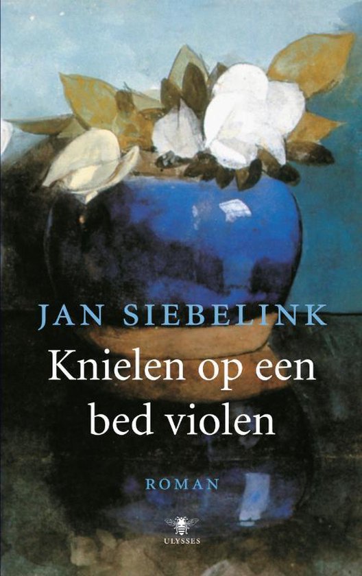 Knielen Op Een Bed Violen — boekomslag
