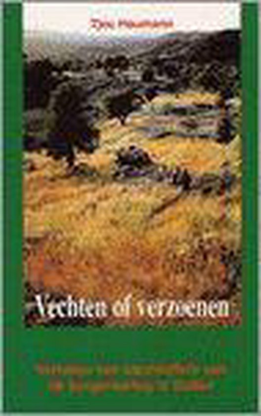 Vechten Of Verzoenen — boekomslag