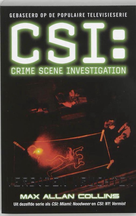 CSI : Verboden vruchten — boekomslag