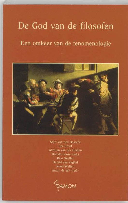 God Vd Filosofen Een Ommekeer Vd Fenomen — omslag