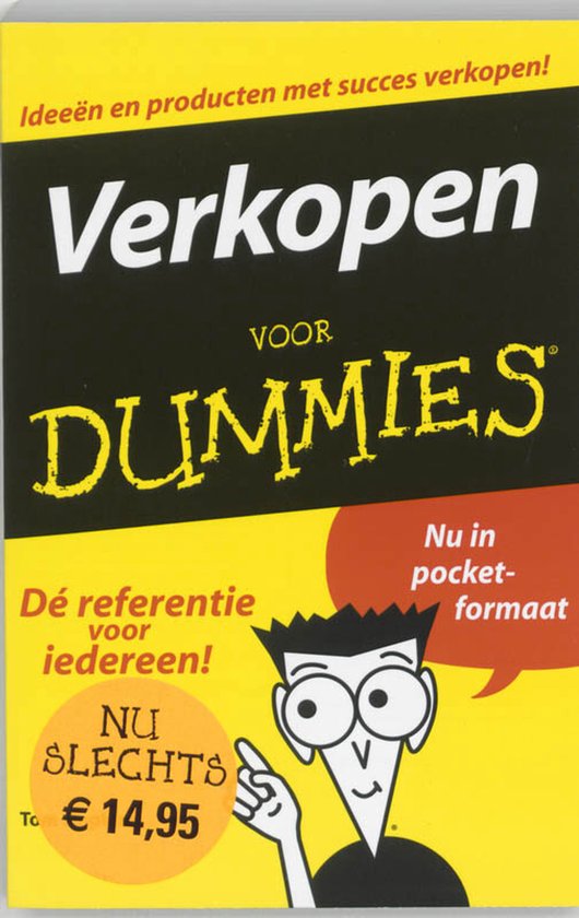 Voor Dummies - Verkopen voor Dummies — boekomslag
