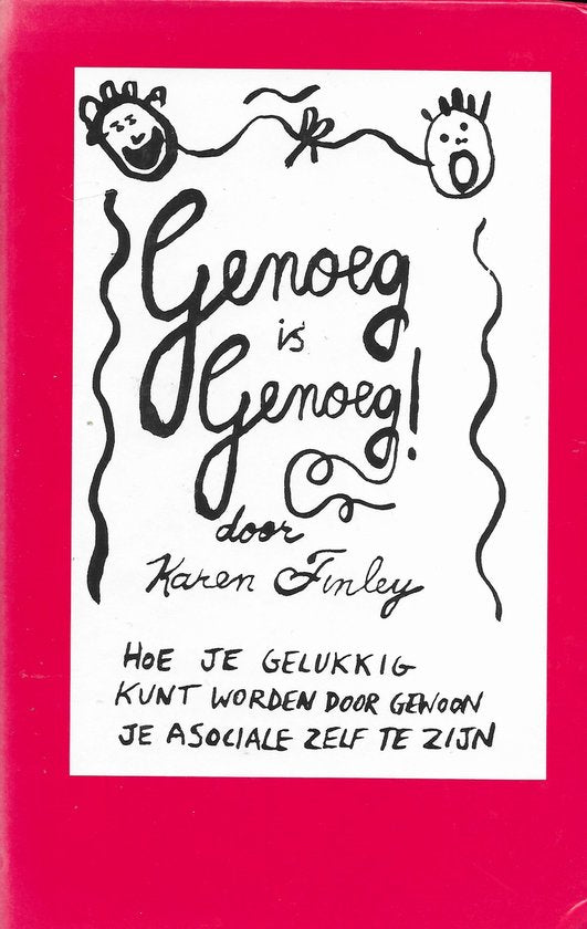 Genoeg is genoeg — omslag