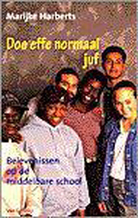 Doe Effe Normaal Juf — boekomslag