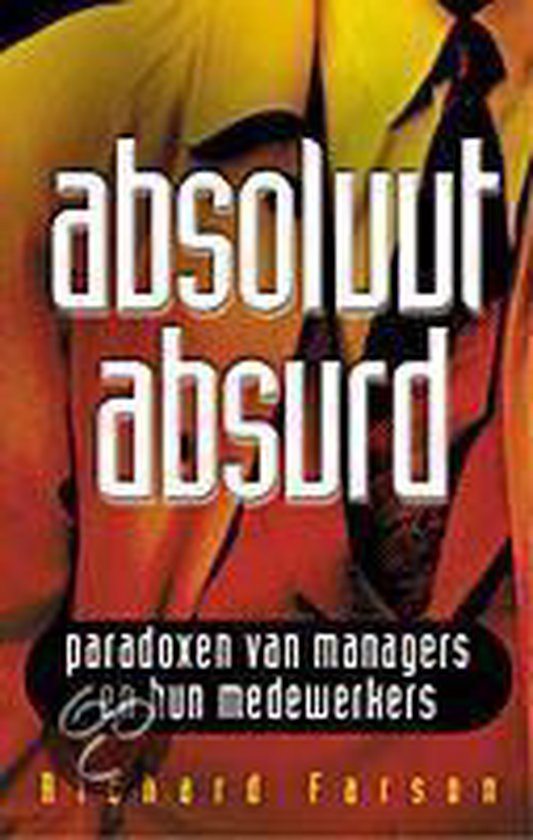 ABSOLUUT ABSURD — boekomslag
