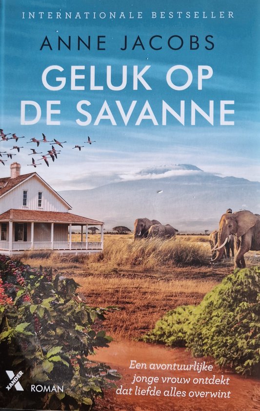 De savanne 2 - Geluk op de savanne — boekomslag