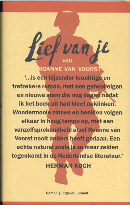 Lief van je — boekomslag