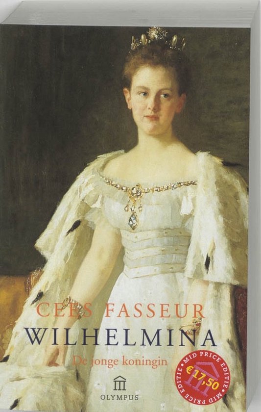 Wilhelmina De Jonge Koningin — boekomslag