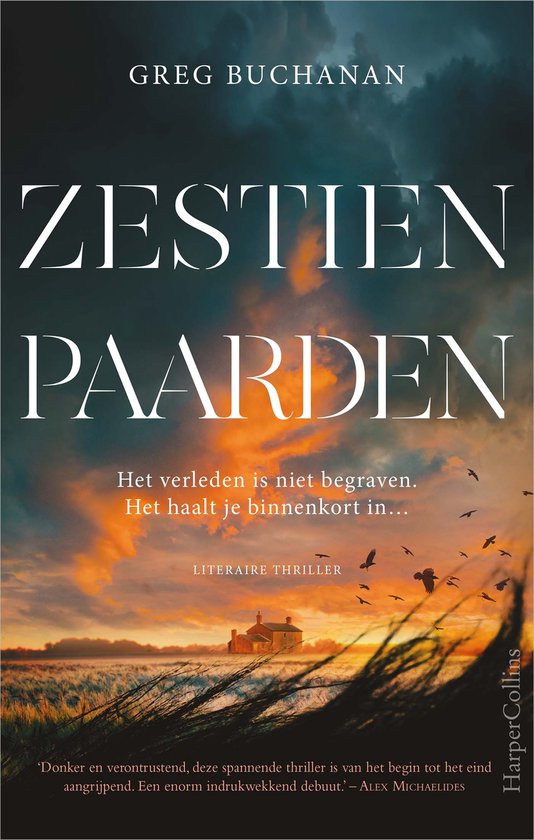 Zestien paarden — boekomslag