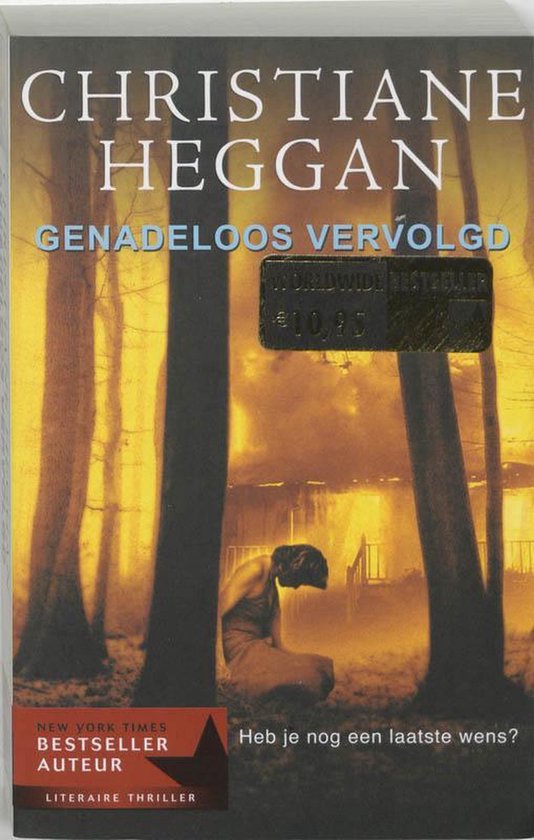 Genadeloos vervolgd — boekomslag