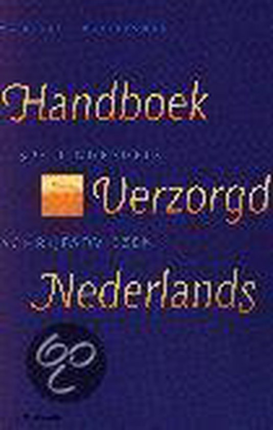 Handboek Verzorgd Nederlands — boekomslag