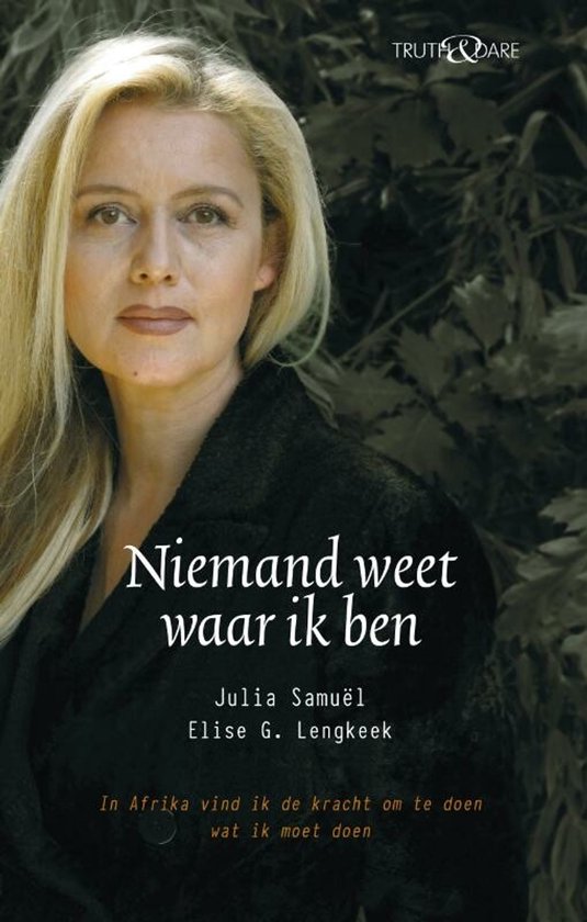Niemand weet waar ik ben — boekomslag