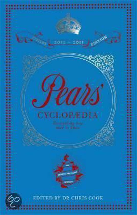 Pears' Cyclopaedia — boekomslag