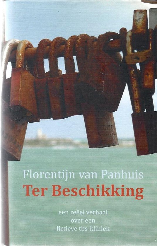 Ter beschikking, een reeël verhaal over een fictieve tbs-kliniek — boekomslag