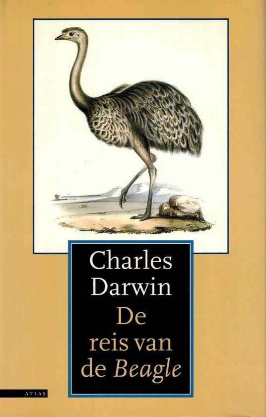 De reis van de Beagle — boekomslag
