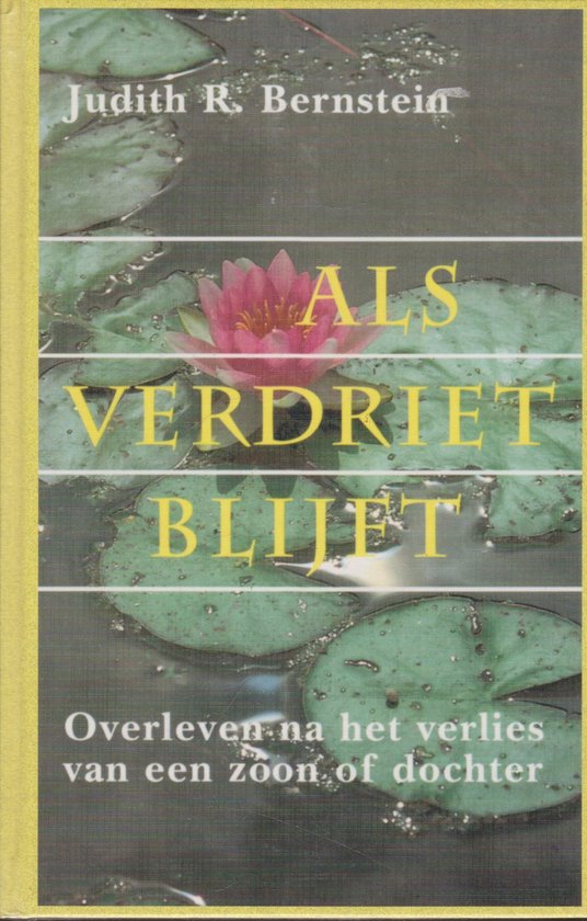 Als Verdriet Blijft — boekomslag
