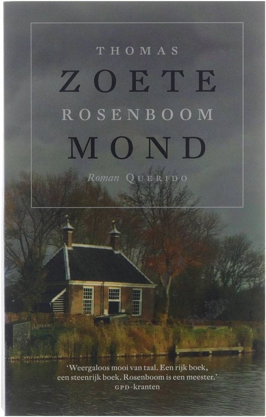 Zoete mond — boekomslag