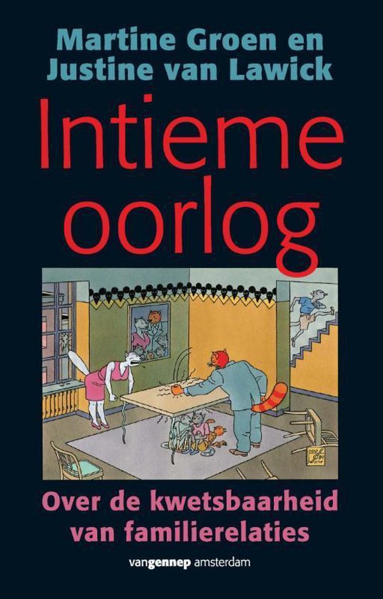 Intieme oorlog — boekomslag