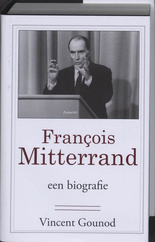 Francois Mitterrand — boekomslag