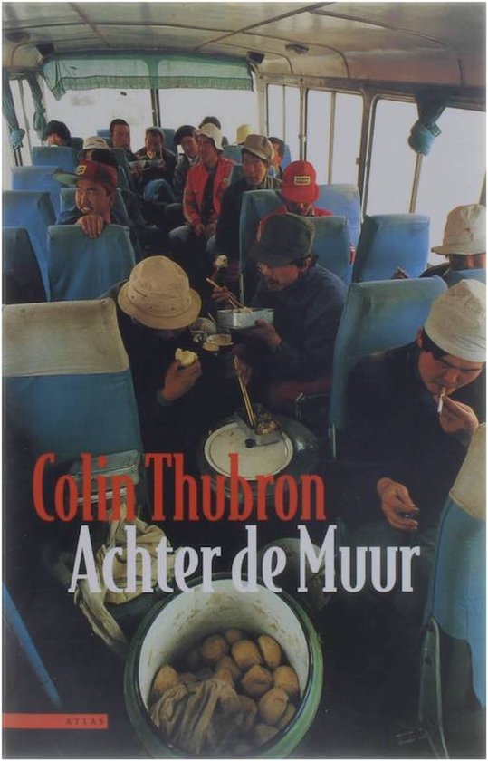 Achter de muur — boekomslag