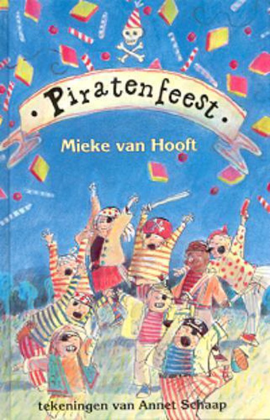 Piratenfeest — boekomslag
