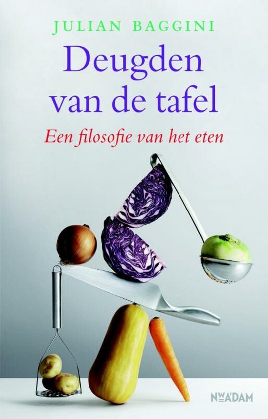 Deugden van de tafel — boekomslag
