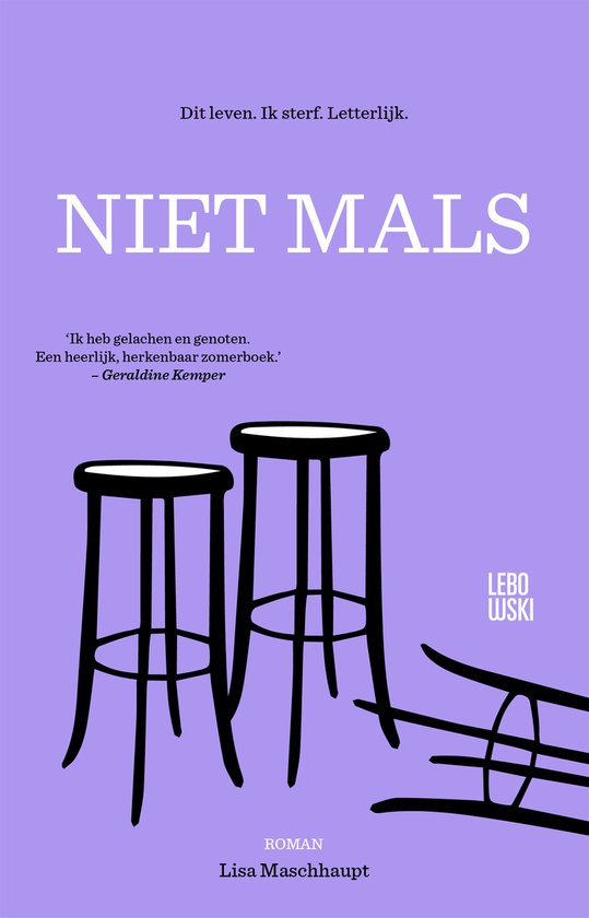 Niet mals — omslag