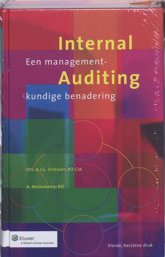 Internal auditing — boekomslag