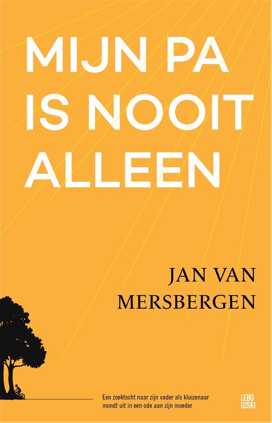 Mijn pa is nooit alleen — boekomslag