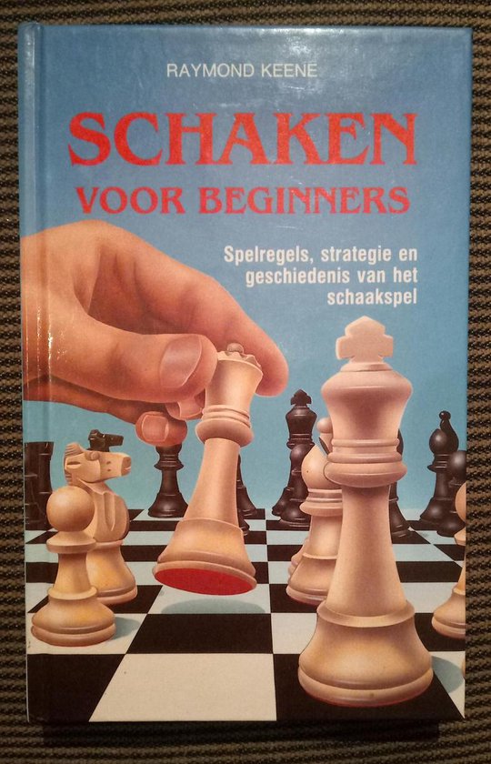 SCHAKEN VOOR BEGINNERS — boekomslag