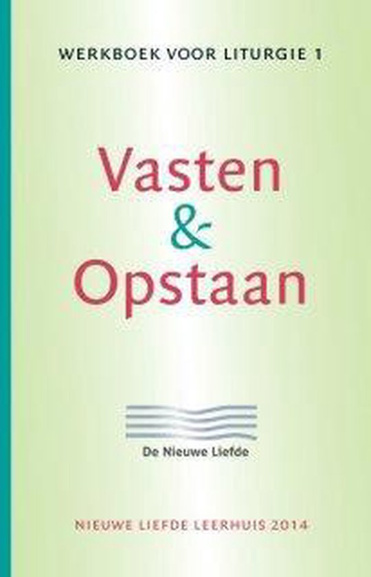 Vasten en opstaan — boekomslag