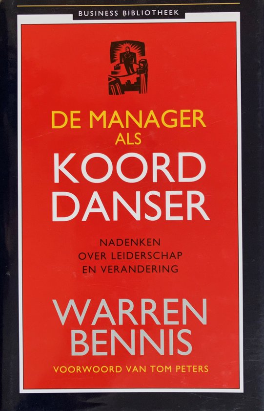 De manager als koorddanser — boekomslag