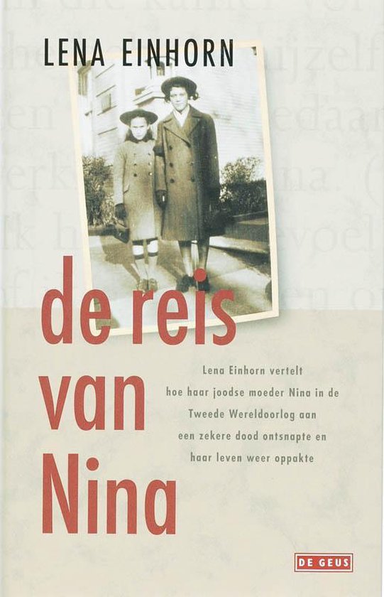 De Reis Van Nina — boekomslag