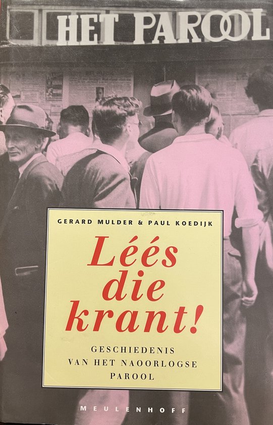 LEES DIE KRANT — boekomslag