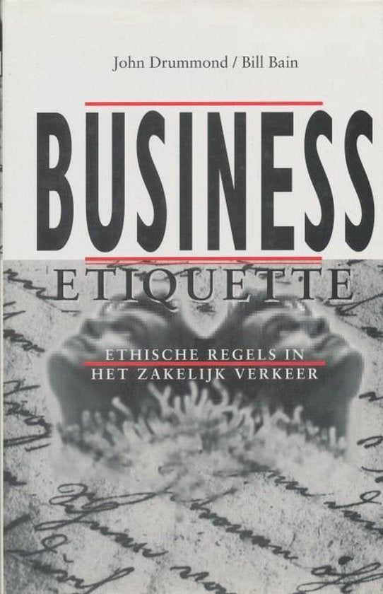 Business etiquette — boekomslag