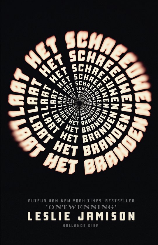 Laat het schreeuwen, laat het branden — boekomslag