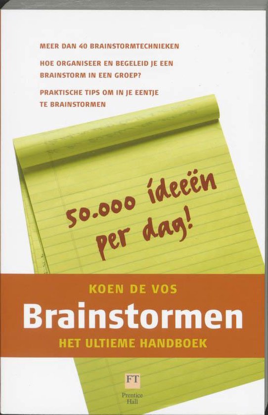 Brainstormen — boekomslag