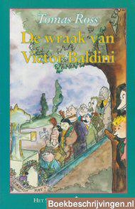 Wraak van victor baldini — boekomslag