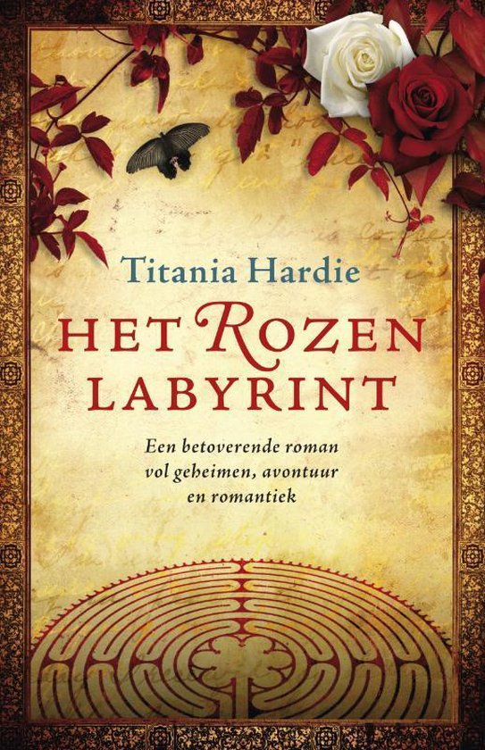 Het Rozenlabyrint — boekomslag