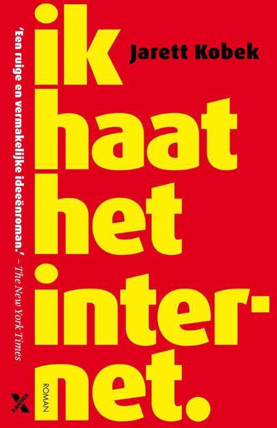 Ik haat het internet — boekomslag