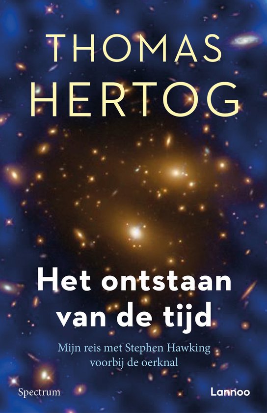 Het ontstaan van de tijd — boekomslag