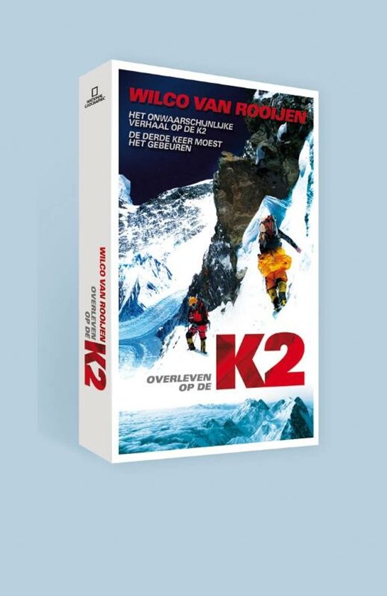 Overleven op de K2 — omslag