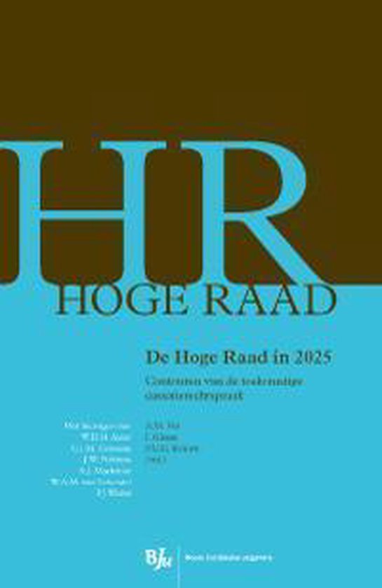 De Hoge Raad in 2025 — boekomslag