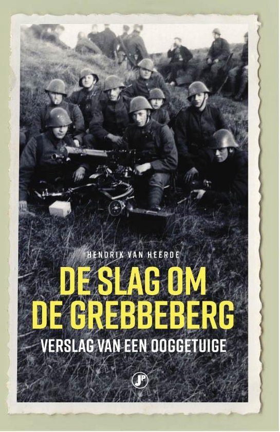 De slag om de Grebbeberg — omslag