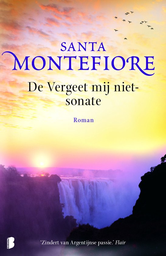 Vergeet mij niet-sonate — boekomslag